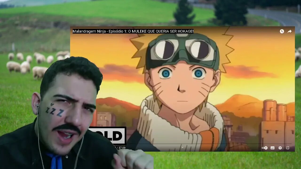 PASTOR REACT Malandragem Ninja - Episódio 1: O MULEKE QUE QUERIA SER HOKAGE!