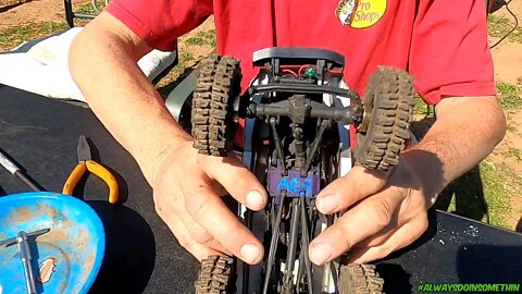 RC 24 Reversing Rims on B-17 Betty