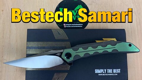 Bestech Samari / includes disassembly/ Kombou design slender, lightweight but full size !!