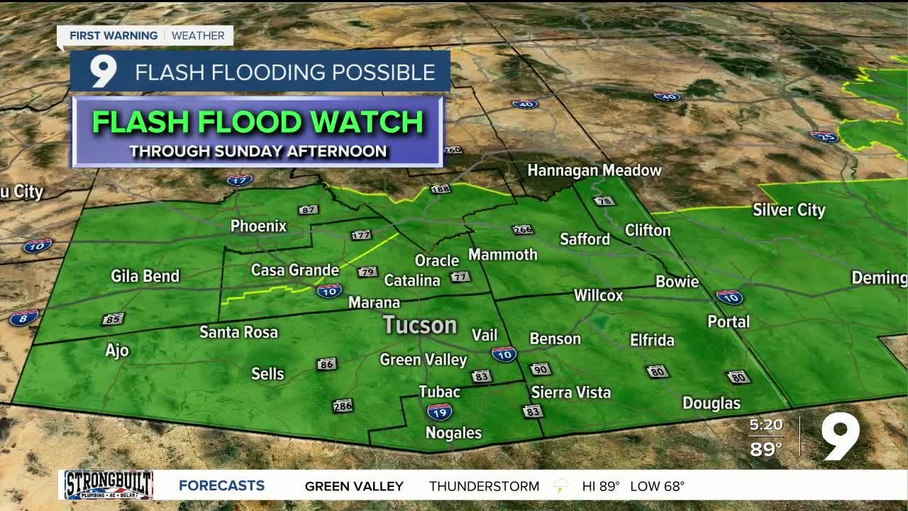 Heavy rain and flooding still possible to finish the week