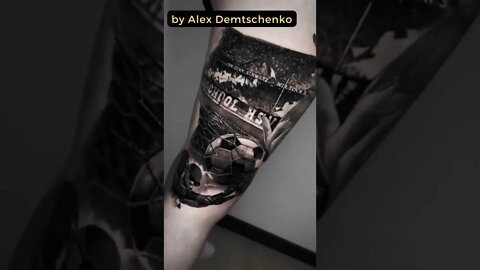 Stunning Work By Alex Demtschenko #shorts #tattoos #inked #youtubeshorts