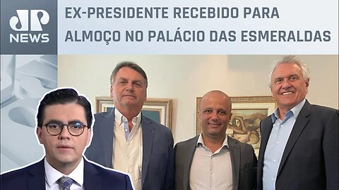 Bolsonaro se reúne com Caiado e Major Vitor Hugo; Cristiano Vilela analisa