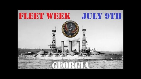 Fleet Week '21: Campaign Ship Georgia (World of Warships Legends)