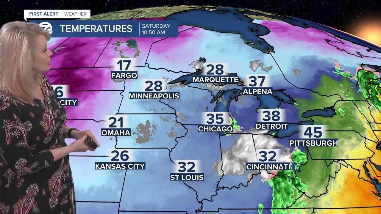 Detroit Weather: Colder this weekend with rain and snow chances