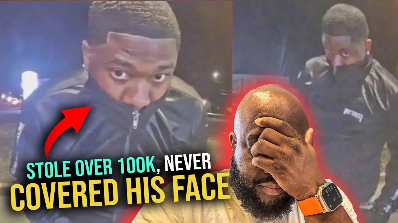 Detroit Man Steals Over $100,000 Over Night, Wouldn't Spend An Extra $10 In a Good Mask, Wanted 🤔