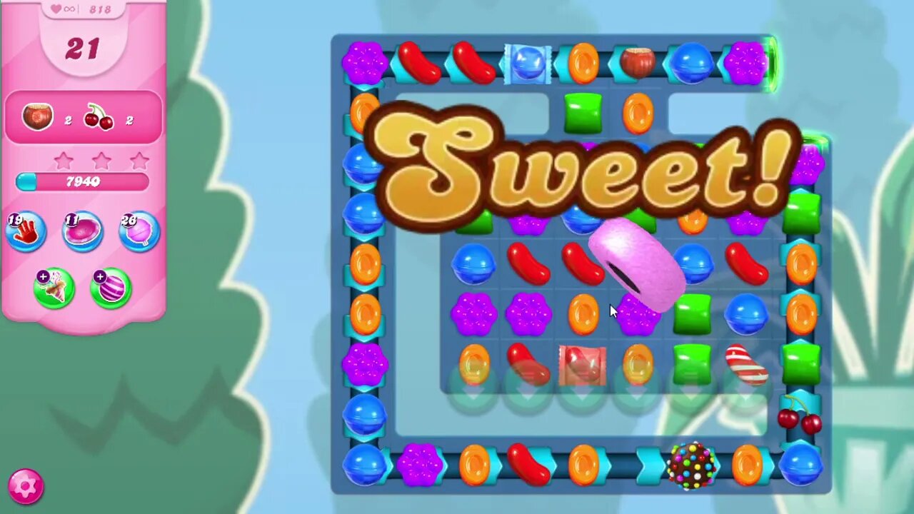 Candy Crush Saga Level 818