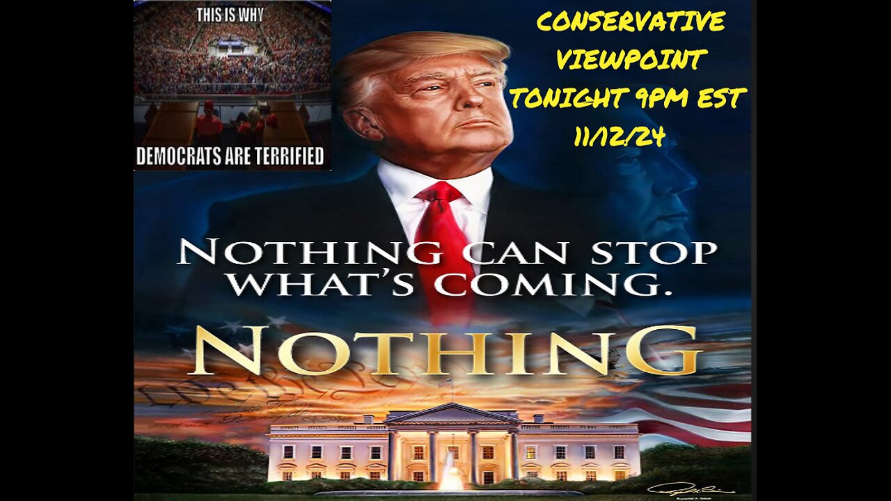 NOTHING CAN STOP WHAT'S COMING TO THE CORRUPT DEMOCRATS!!! NOTHING!!!