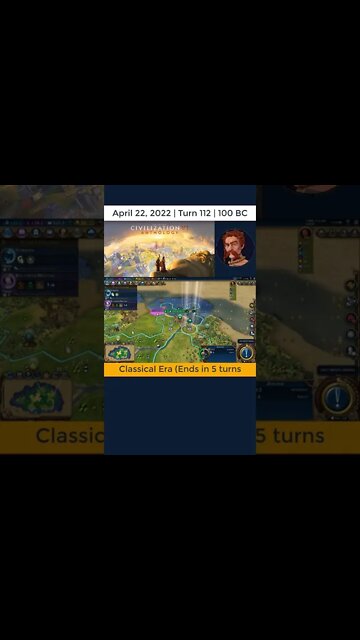 #oneturnadaychallenge #civ6 – Turn 112 - CHOP IT DOWN! #shorts