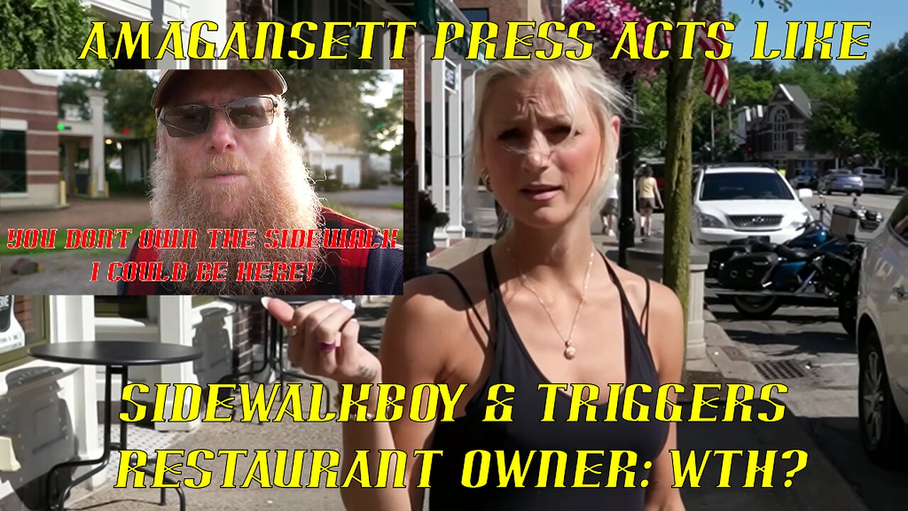 Leprechaun GutterTrash Acts Like SidewalkBoy & Triggers Restaurant Owner!