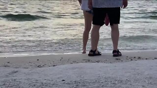 Red tide warning near Marco Island