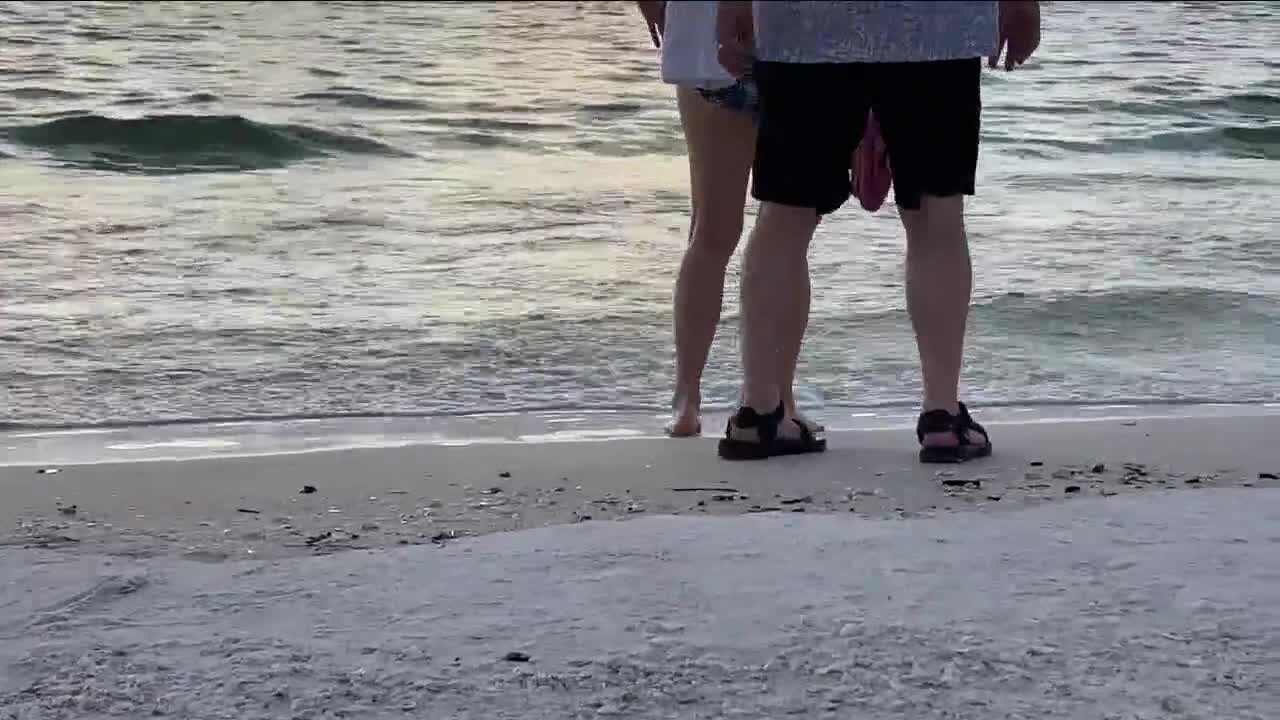 Red tide warning near Marco Island