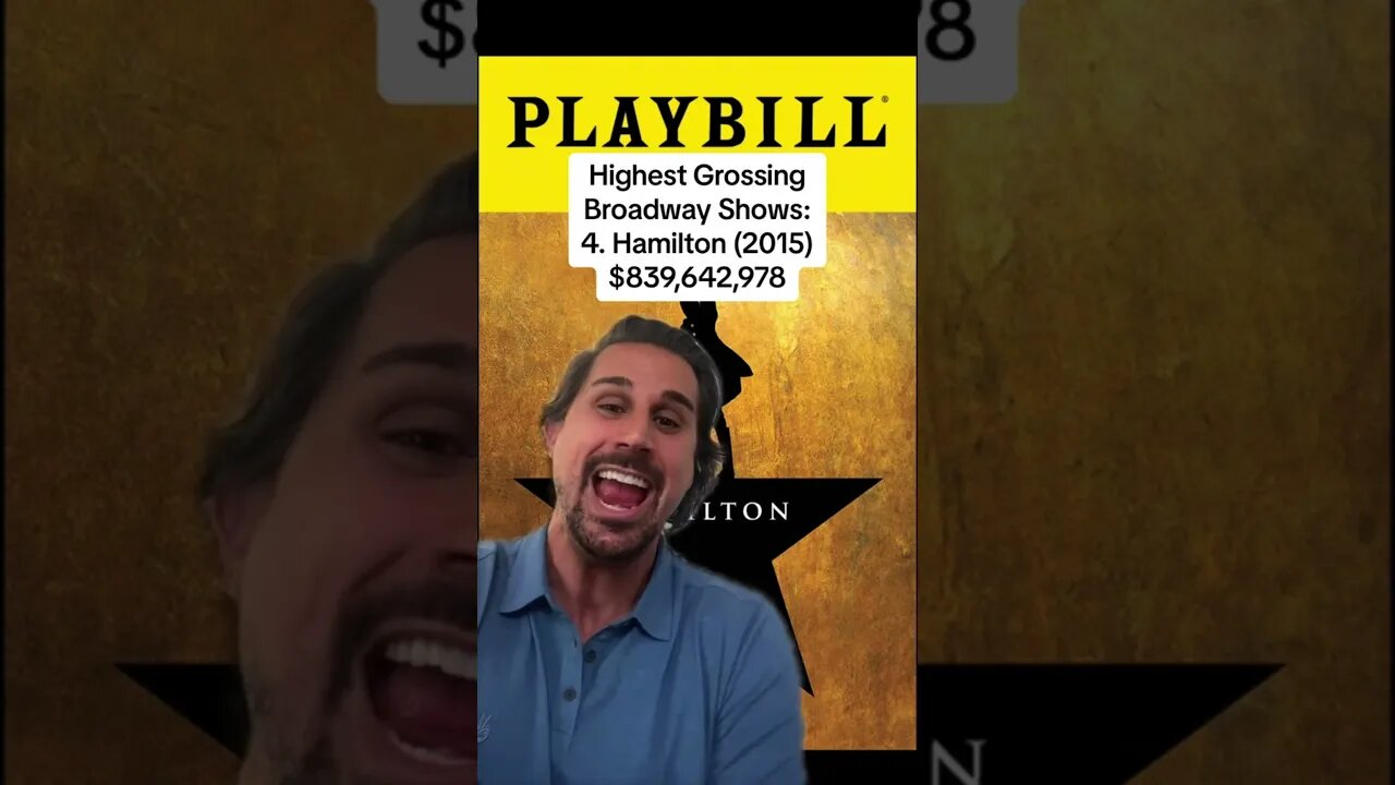 HAMILTON BREAKS BROADWAY RECORDS! #shorts