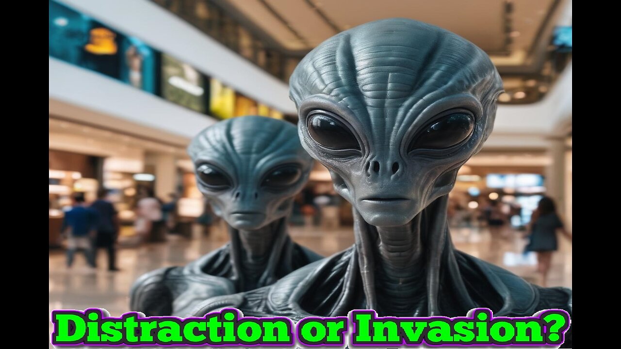Alien Invasion in a Miami Shopping Mall??