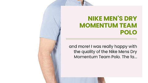 NIKE Men's Dry Momentum Team Polo