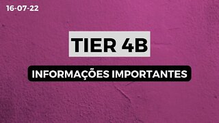 TIER4-B informações importantes
