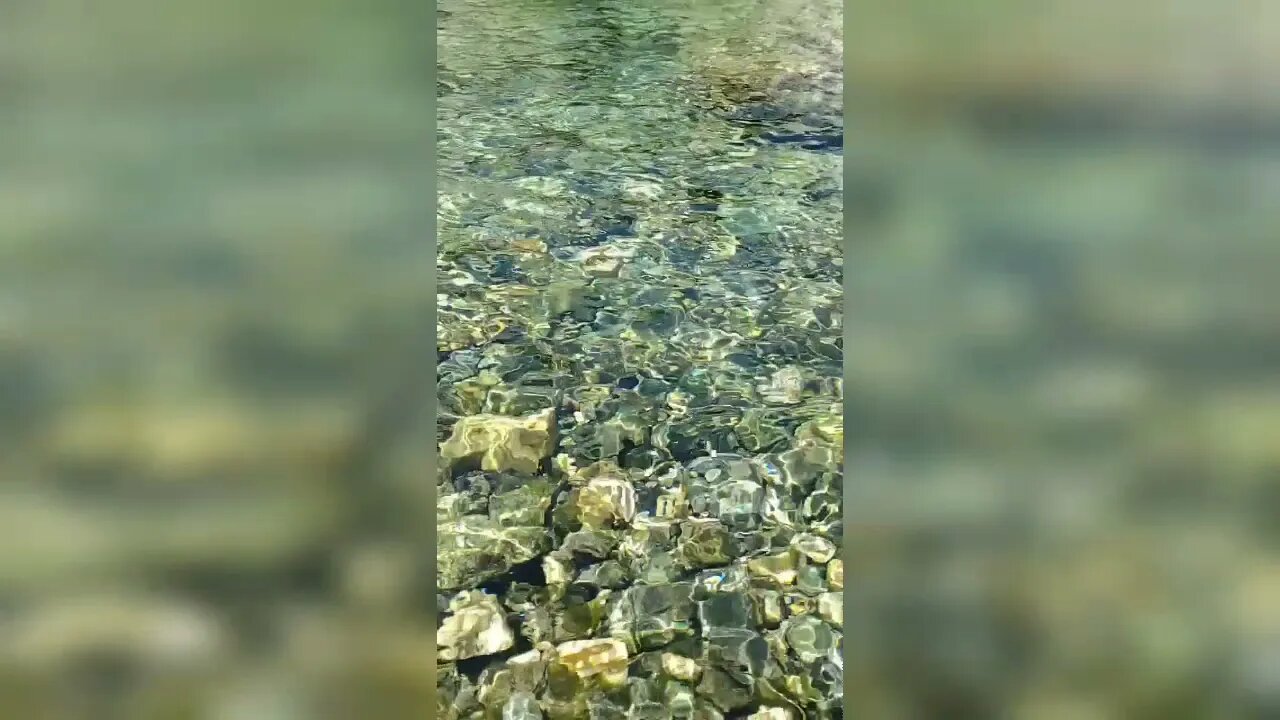 Una caída de agua en el río Malos Pasos. Merlo, San Luis, Argentina