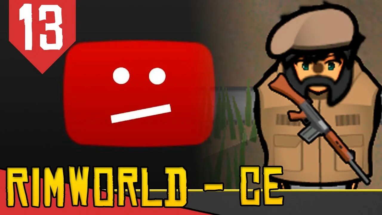 O Elo Perdido / Dia em que Tomei Bala - Rimworld Combat Extended #13 [Série Gameplay PT-BR]