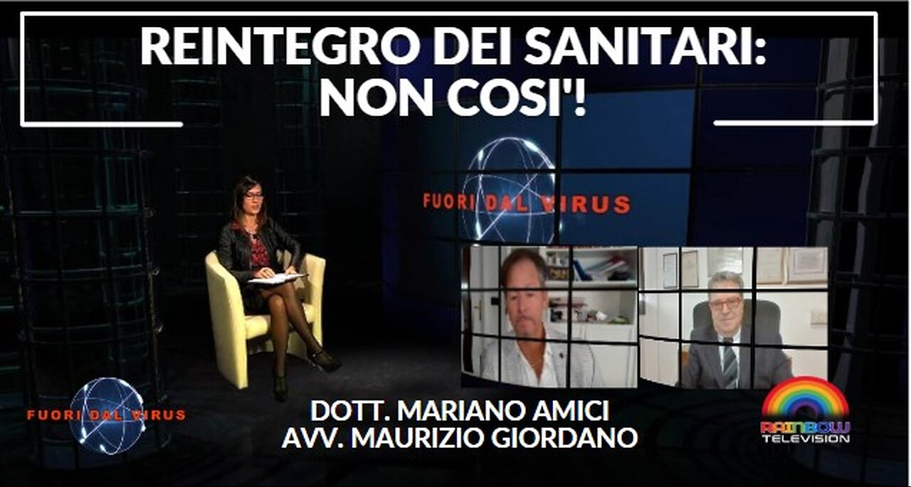 REINTEGRO DEI SANITARI: NON COSI'! Fuori dal Virus n.279