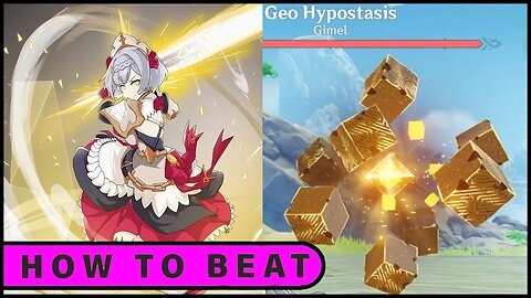 Geo Hypostasis | Easy Strat | Genshin Impact