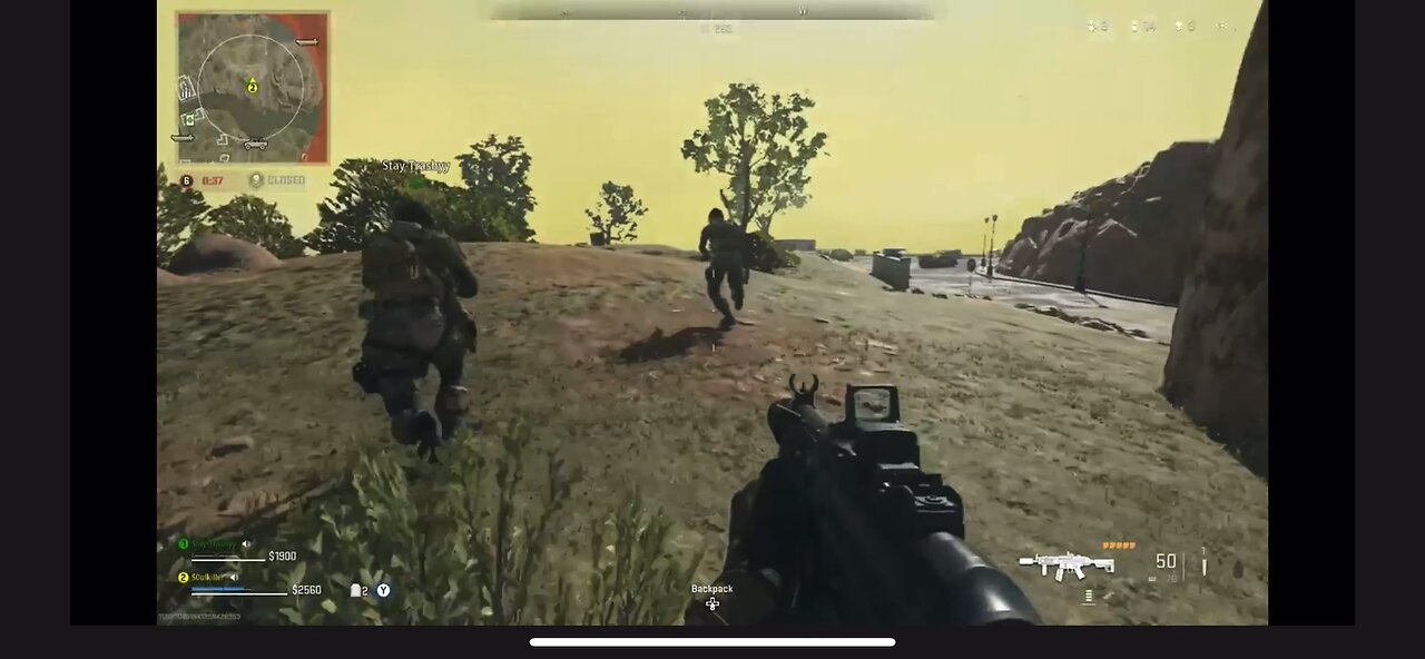 Teaming up in Warzone be like