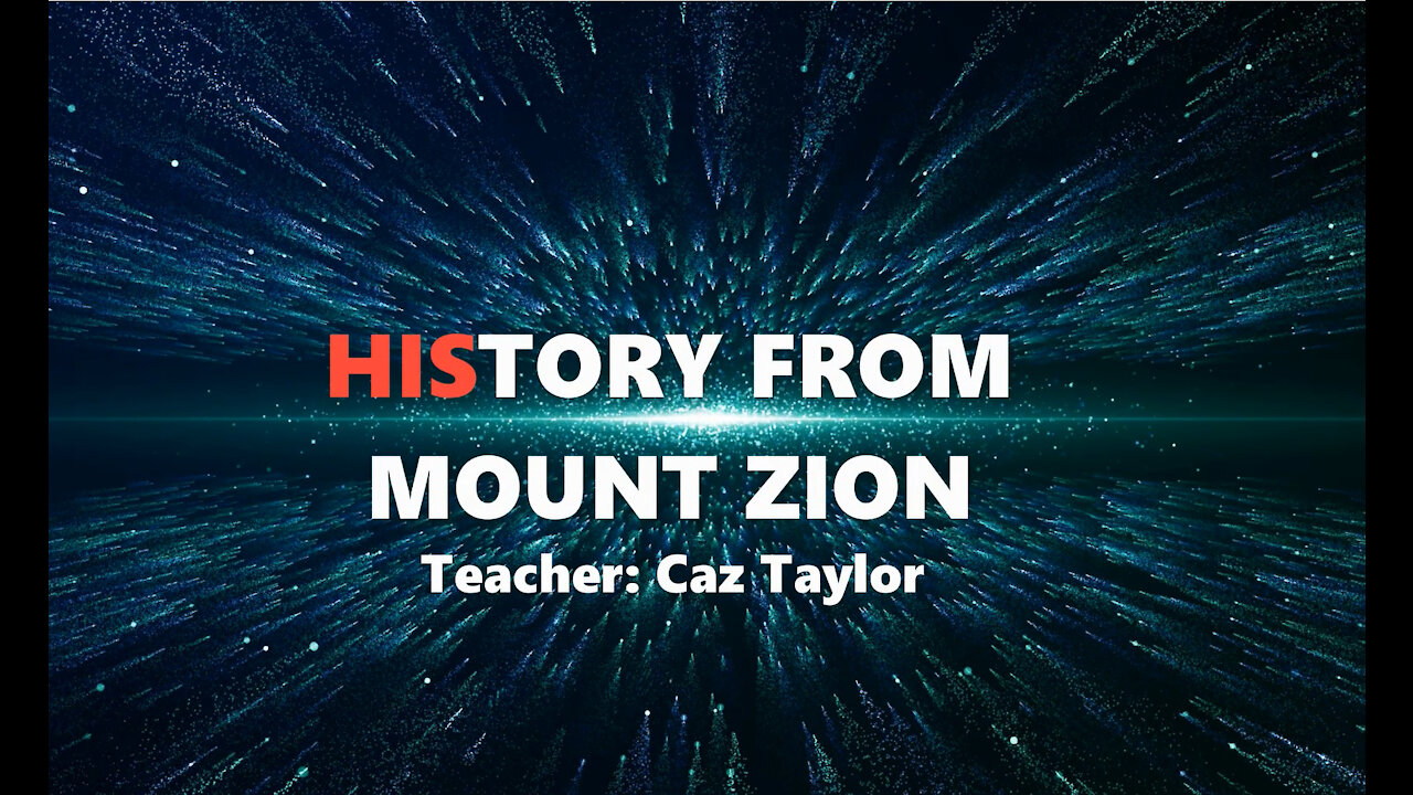 HIStory FROM ZION: Coming Messiah