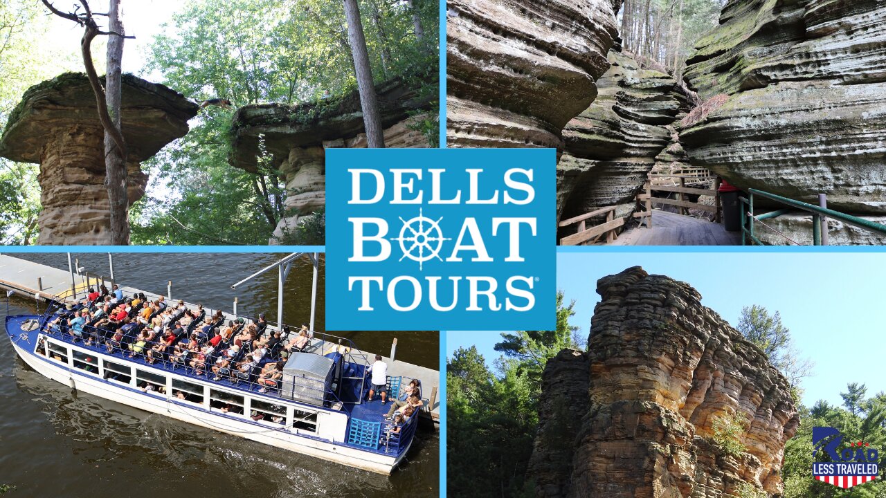 BREATHTAKING Boat Journey Through Wisconsin's Upper Dells