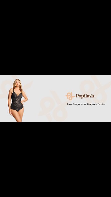 Shapewear Bodysuit V Neck Sleeveless Bodysuit