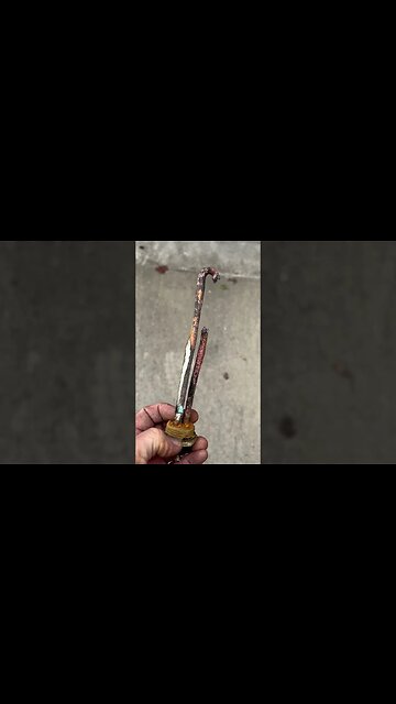 Severely Burned Out Heating Element