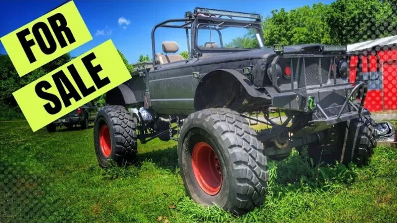 Monster Truck - FOR SALE (and cheap) [MAKE OFFER]