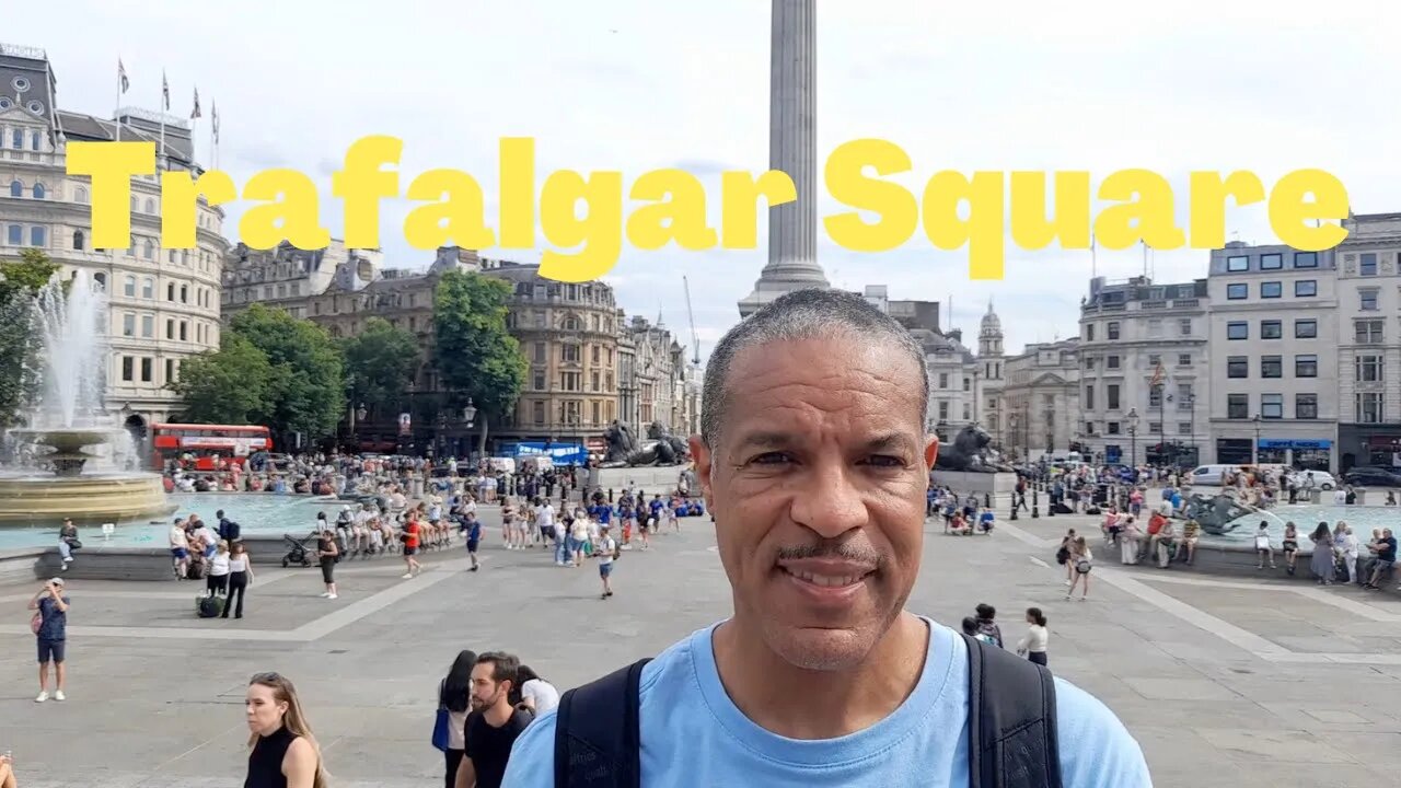 Trafalgar square vlog