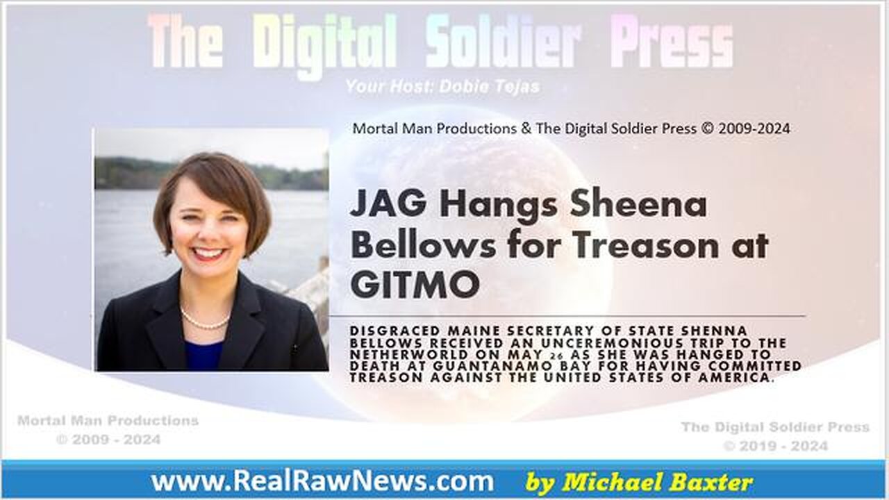 JAG Executes Maine Secretary of State Shenna Bellows for Treason