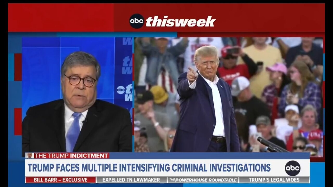 Fmr AG Barr: Trump Is Weak And Would Lose To Biden