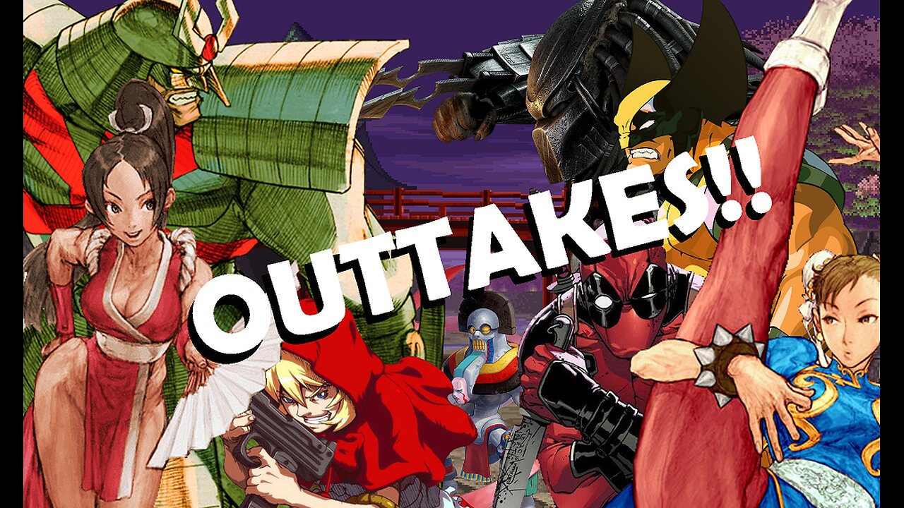 [OUTTAKES VIDEO] - IKEMEN-Go - Chun-Li / Wolverine / Predator / Deadpool / Bulleta + MORE!