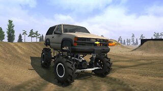 Mudrunner: Chevy Tahoe Mega Truck [BBCUSTOMS]