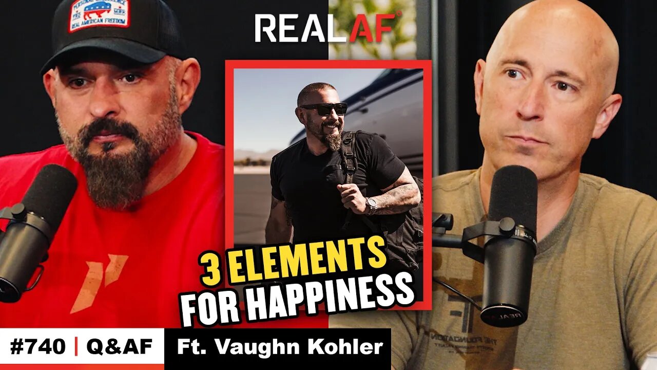 Creating Happiness in Your Entrepreneurial Journey Ft. Vaughn Kohler - Ep 740 Q&AF