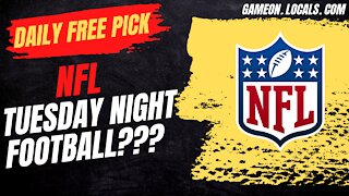 Daily Free Pick: NFL Tuesday Night Football