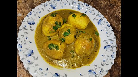 Afghani egg korma recipe