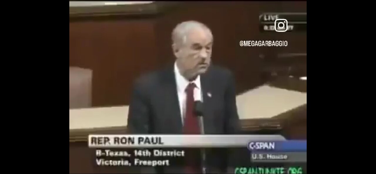 Ron Paul on how HAMAS was a creation of the ISRAELI FERRENGI