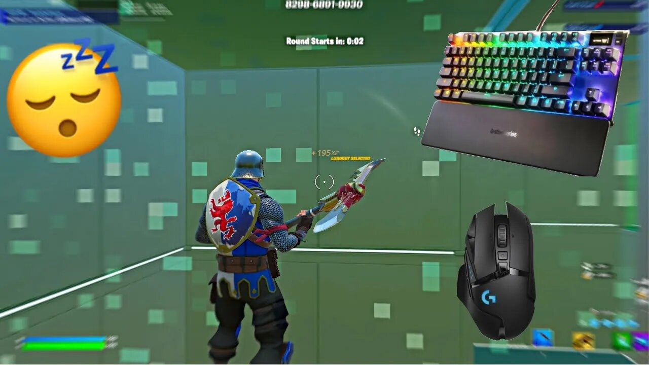 Steelseries Apex Pro TKL ASMR Chill🤩 Piece Control 1v1🏆Satisfying Keyboard Fortnite