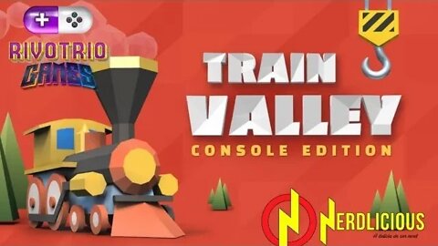 🎮 GAMEPLAY! Partimos para uma viagem divertida em TRAIN VALLEY - CONSOLE EDITION. Confira Gameplay!