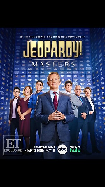 Dr. Dot on Jeopardy Masters 🤭