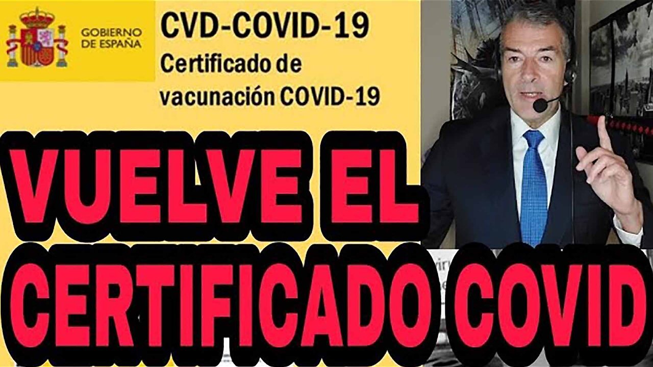 13dic2022 SANIDAD ESPAÑOLA FRACASA DE NUEVO CON EL INUTIL CERTIFICADO COVID-19 · Abogado contra la Demagogia || RESISTANCE ...-