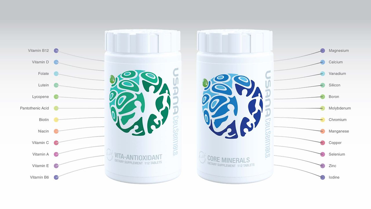 USANA Cellsentials only from USANA your complete essentials for your HEALTH