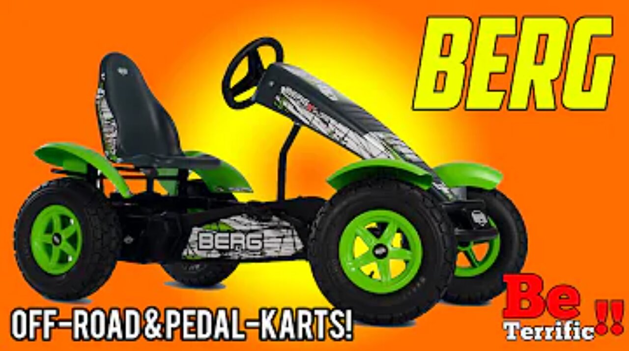 BERGTOYS Berg Safari Pedal Gokart awesome, amazing & impressing