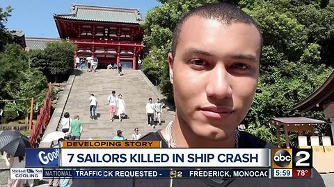 Halethorpe man among 7 killed in ship crash