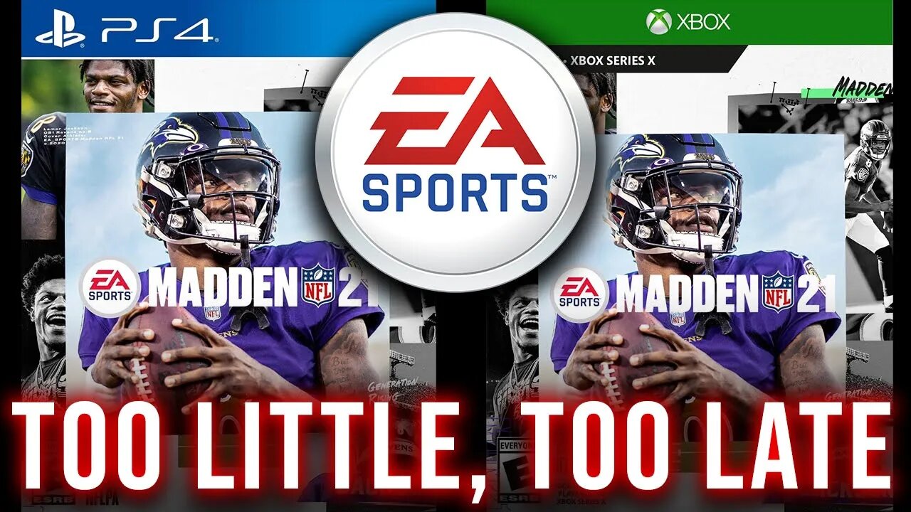 EA Addresses Madden NFL 21's Crappiness. Promises To Fix Issues