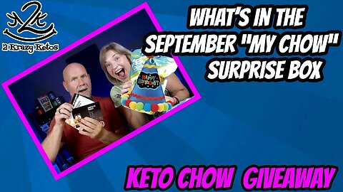 What's in the September My chow surprise box?