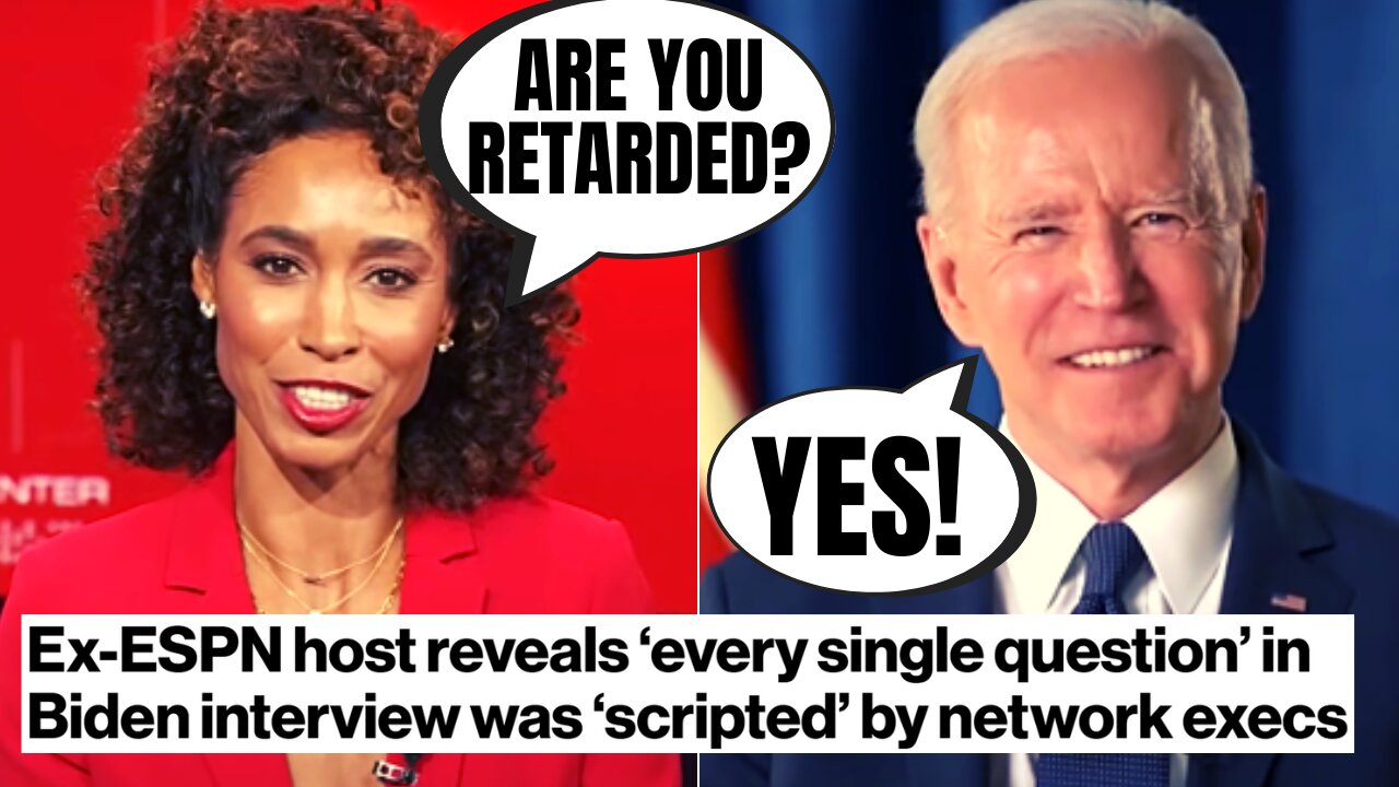 Sage Steele SLAMS Woke ESPN And Joe Biden After EXPOSING ESPN Executives Scripted Their Interview