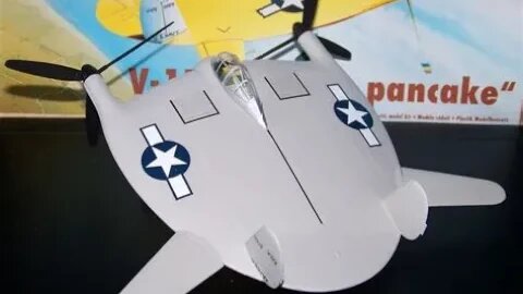 US, Experimental Aircraft- Vought V 173 Flying Pancake