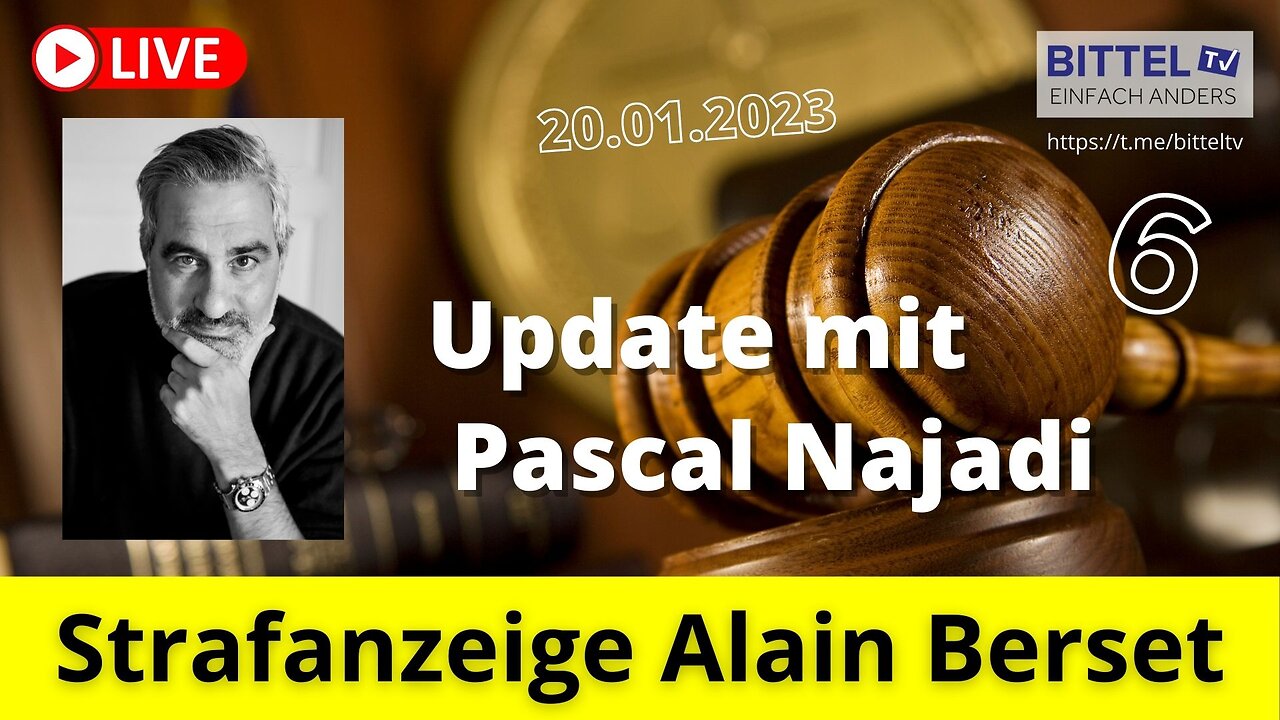 BITTEL TV LIVE - Update mit Pascal Najadi - 20.01.2022
